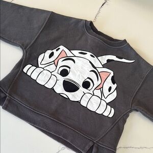 Zara Disney classics Dalmatian sweatshirt size 6